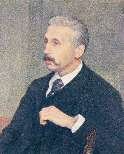 Ritratto di Auguste Descamps, lo zio del pittore da Théo van Rysselberghe